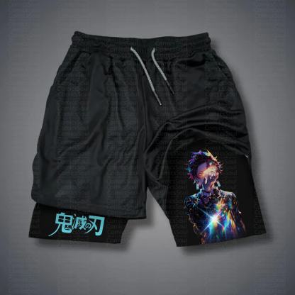 Unisex Casual Anime Streetwear Shorts 丨Demon Slayer