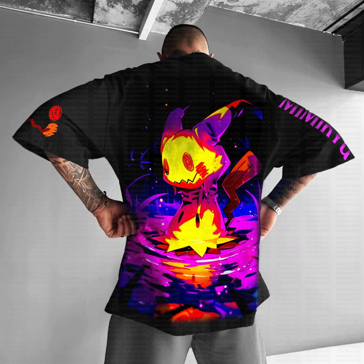 Unisex Anime Inspired Vintage T-Shirt