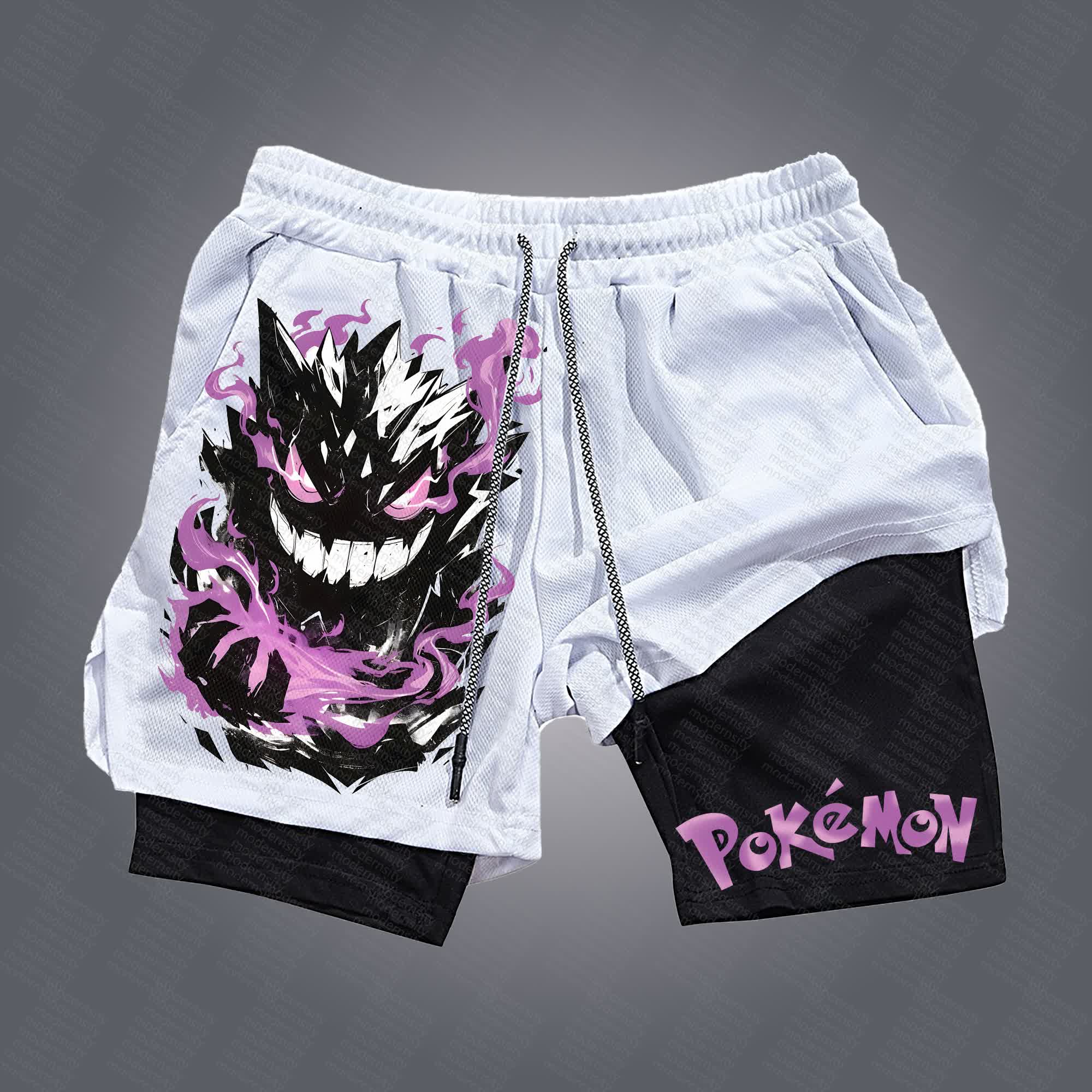 Unisex  “Pokémon” Casual Anime Streetwear Shorts