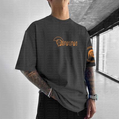 Unisex Anime Inspired Vintage T-Shirt | Spartan