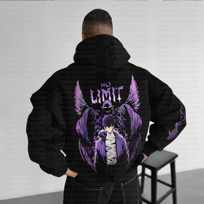 Unisex “Solo Leveling” Anime Graphic Streetwear Vintage Hoodie