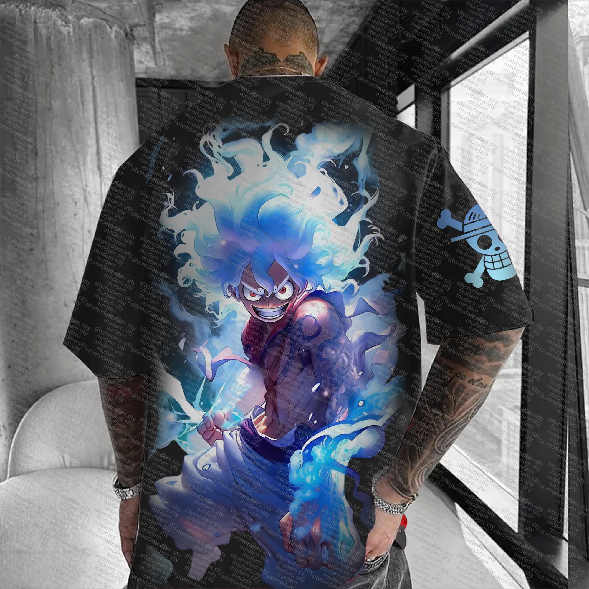 Unisex “One Piece” Anime Series Casual T-shirt