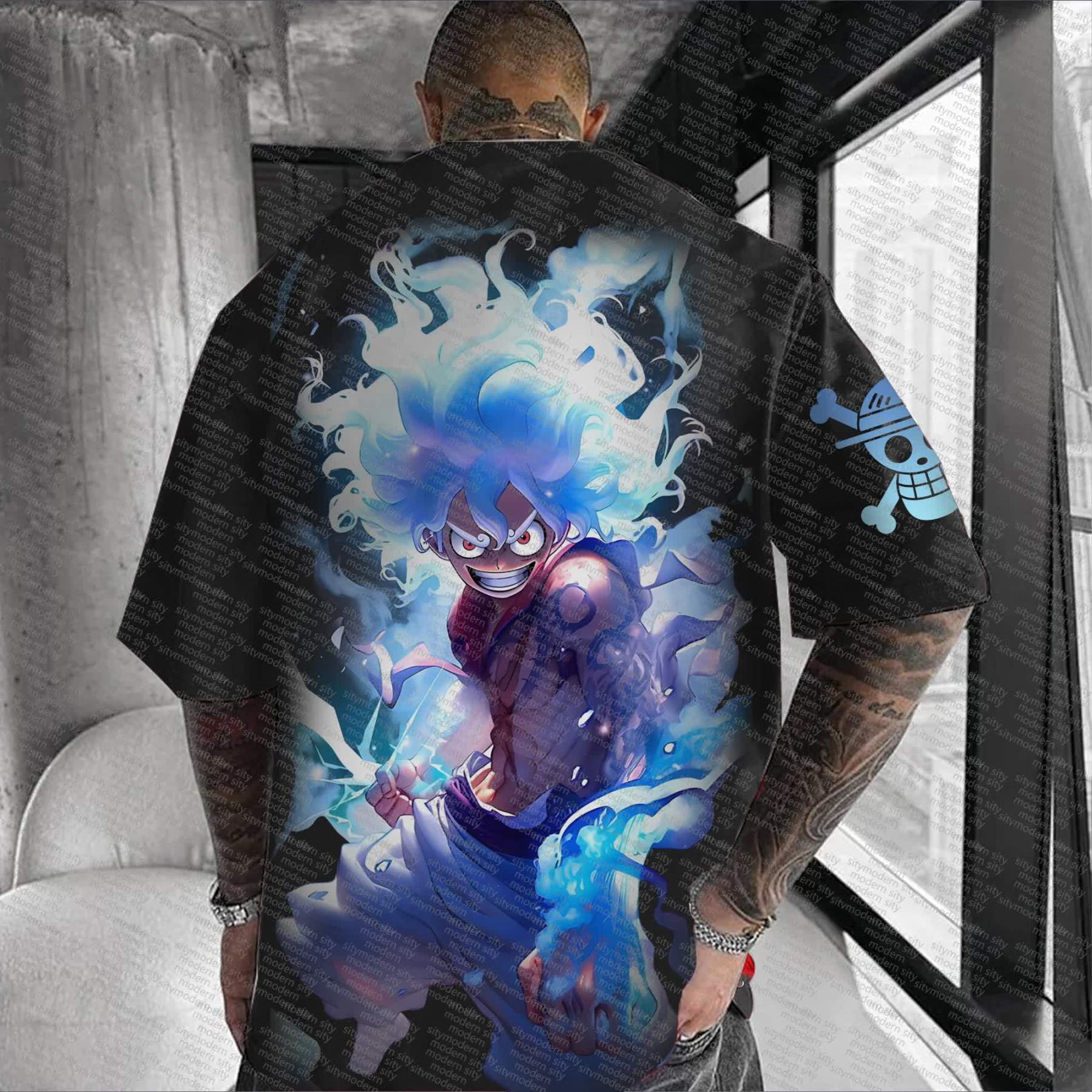 Unisex “One Piece” Anime Series Casual T-shirt