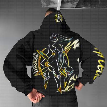 Unisex “Pokémon” Anime Graphic Streetwear Vintage Hoodie