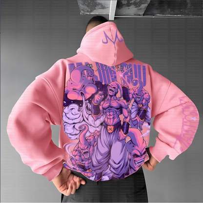 Unisex “Dragonball” Anime Graphic Streetwear Vintage Hoodie