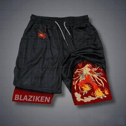 Unisex  “Pokémon” Casual Anime Streetwear Shorts