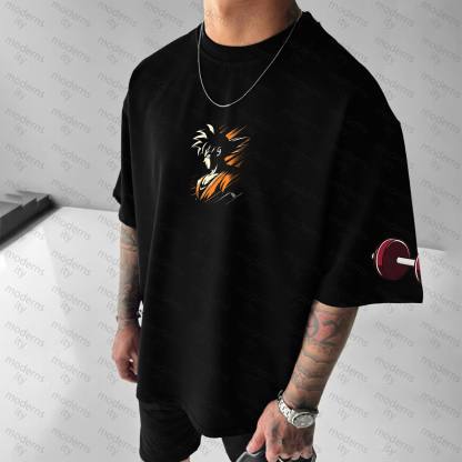 Unisex Anime"Dragon Ball" Inspired Vintage T-Shirt