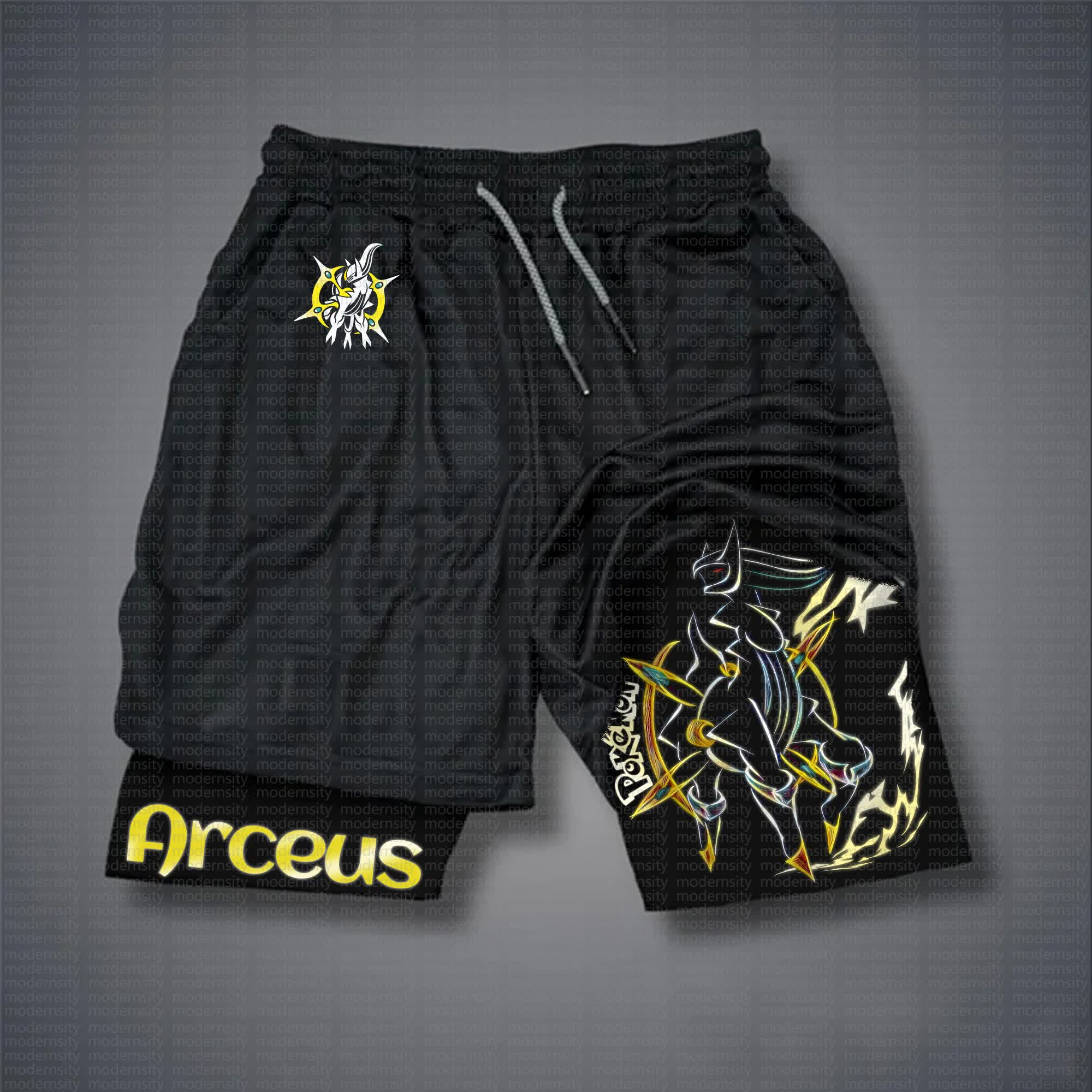 Unisex  “Pokémon” Casual Anime Streetwear Shorts