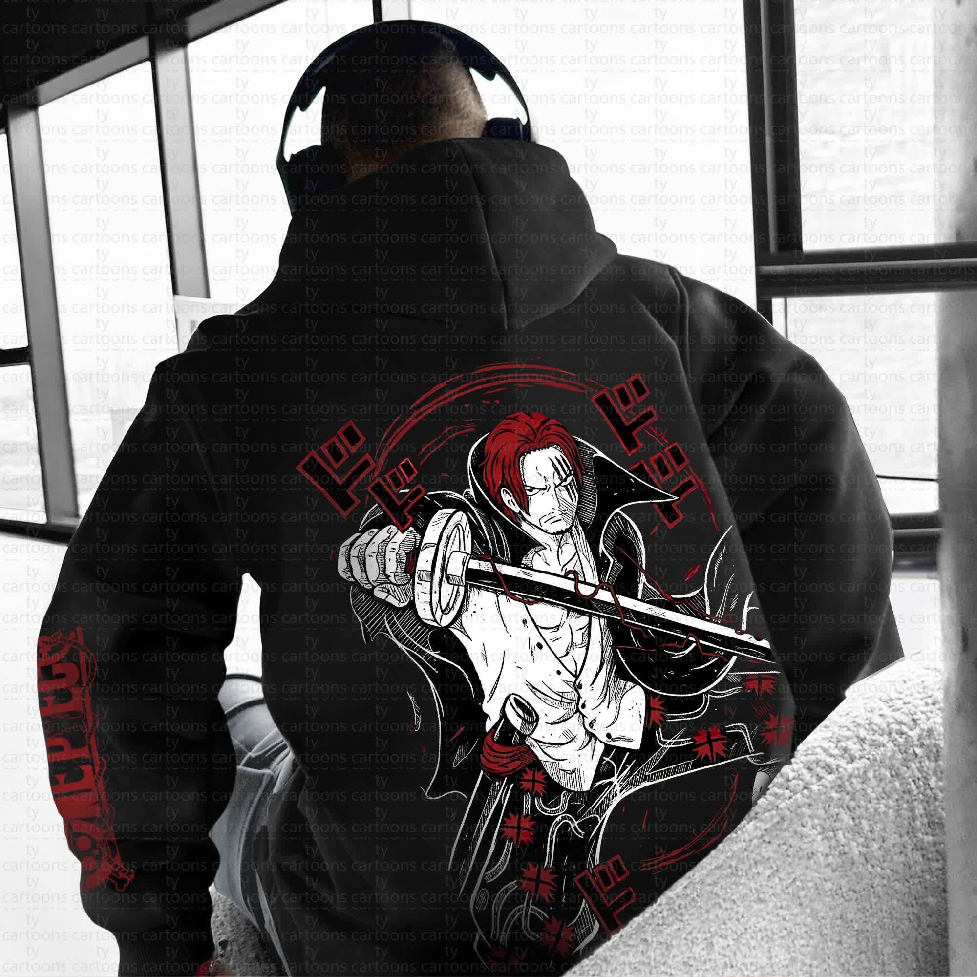 Unisex “ONE PIECE” Anime Graphic Streetwear Vintage Hoodie