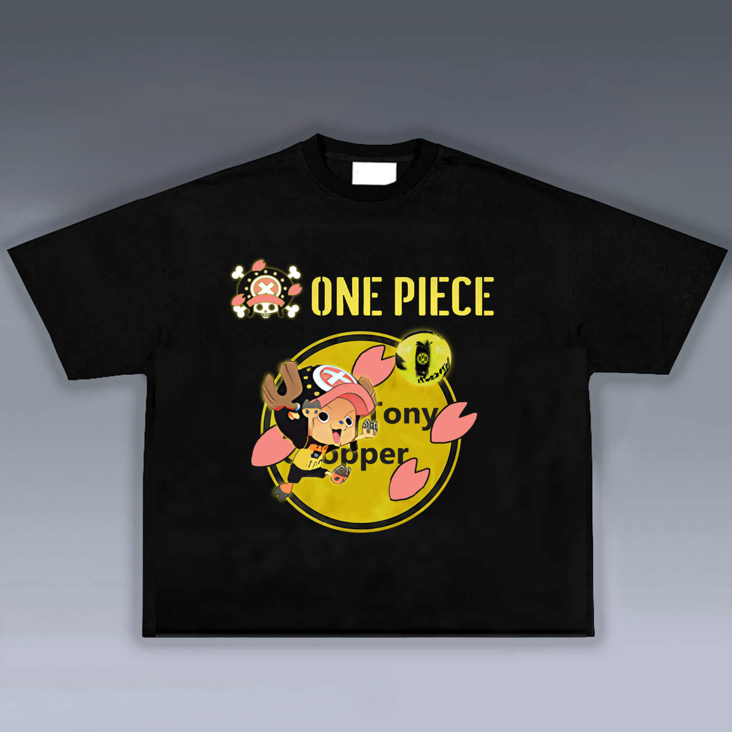 Unisex Vintage T-shirt | Borussia Dortmund x One Piece