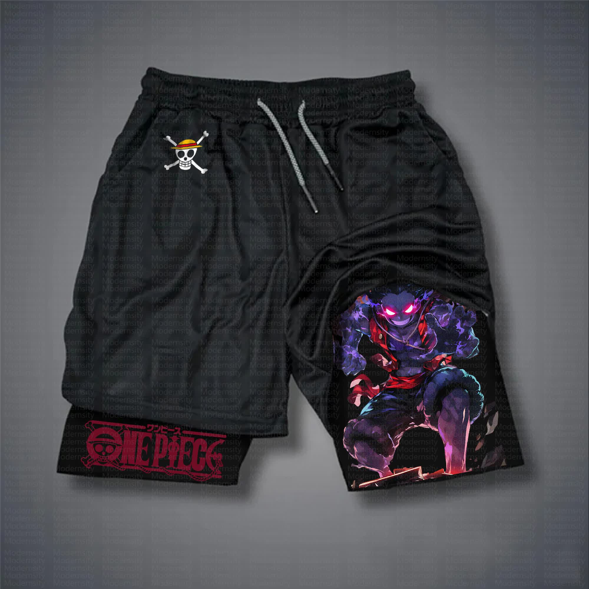 Unisex One Piece Anime Shorts | One Piece