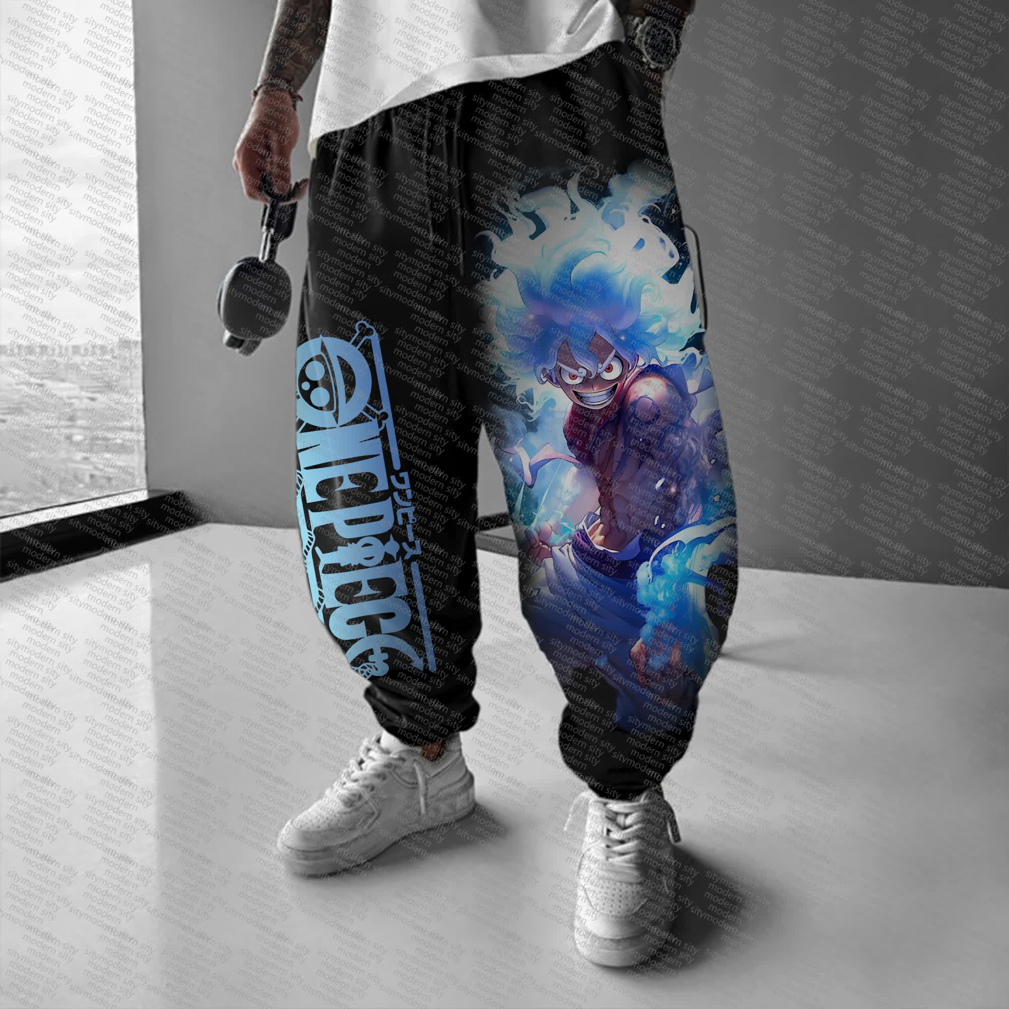 Unisex Anime Printed  Pants丨 One Piece