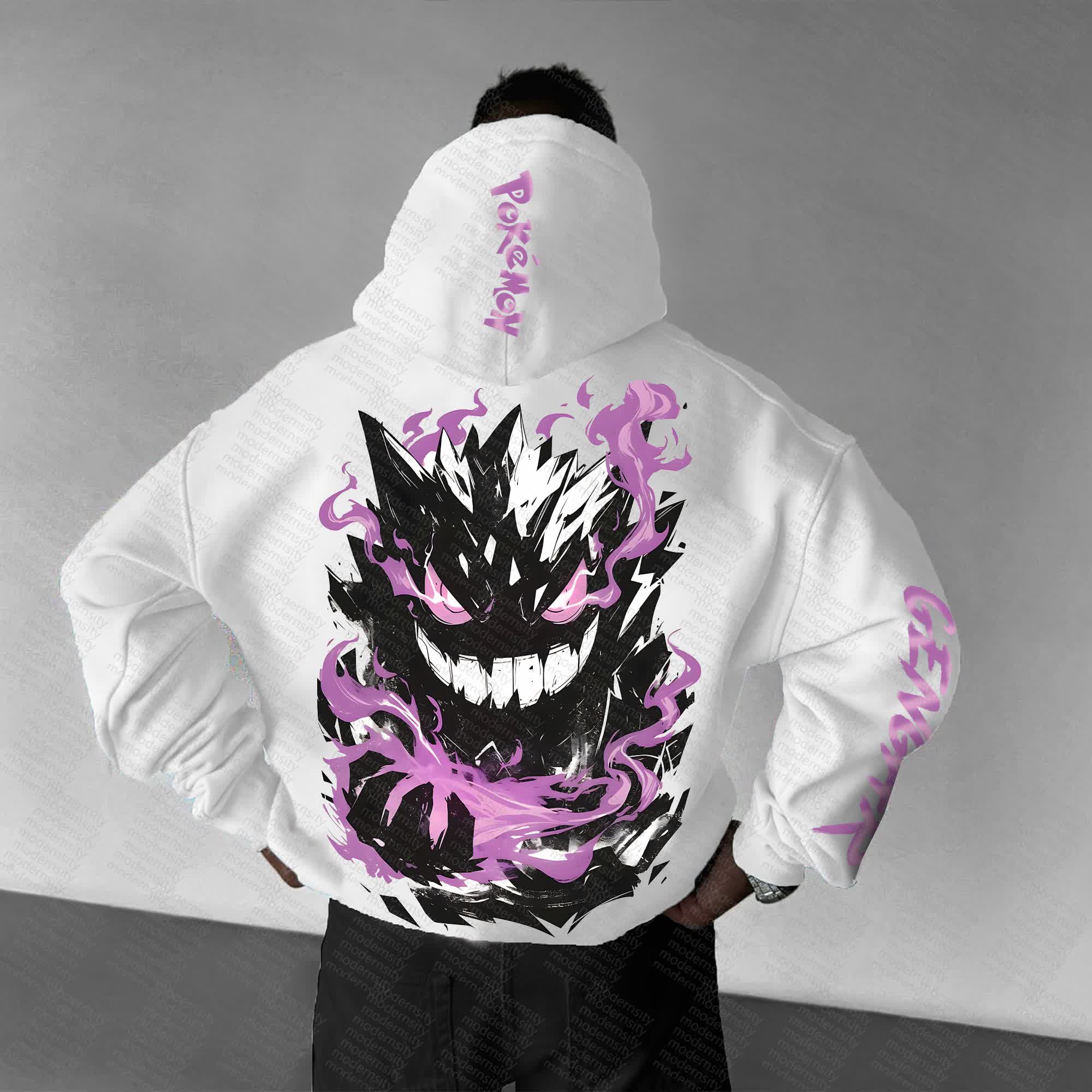 Unisex “Pokémon” Anime Graphic Streetwear Vintage Hoodie