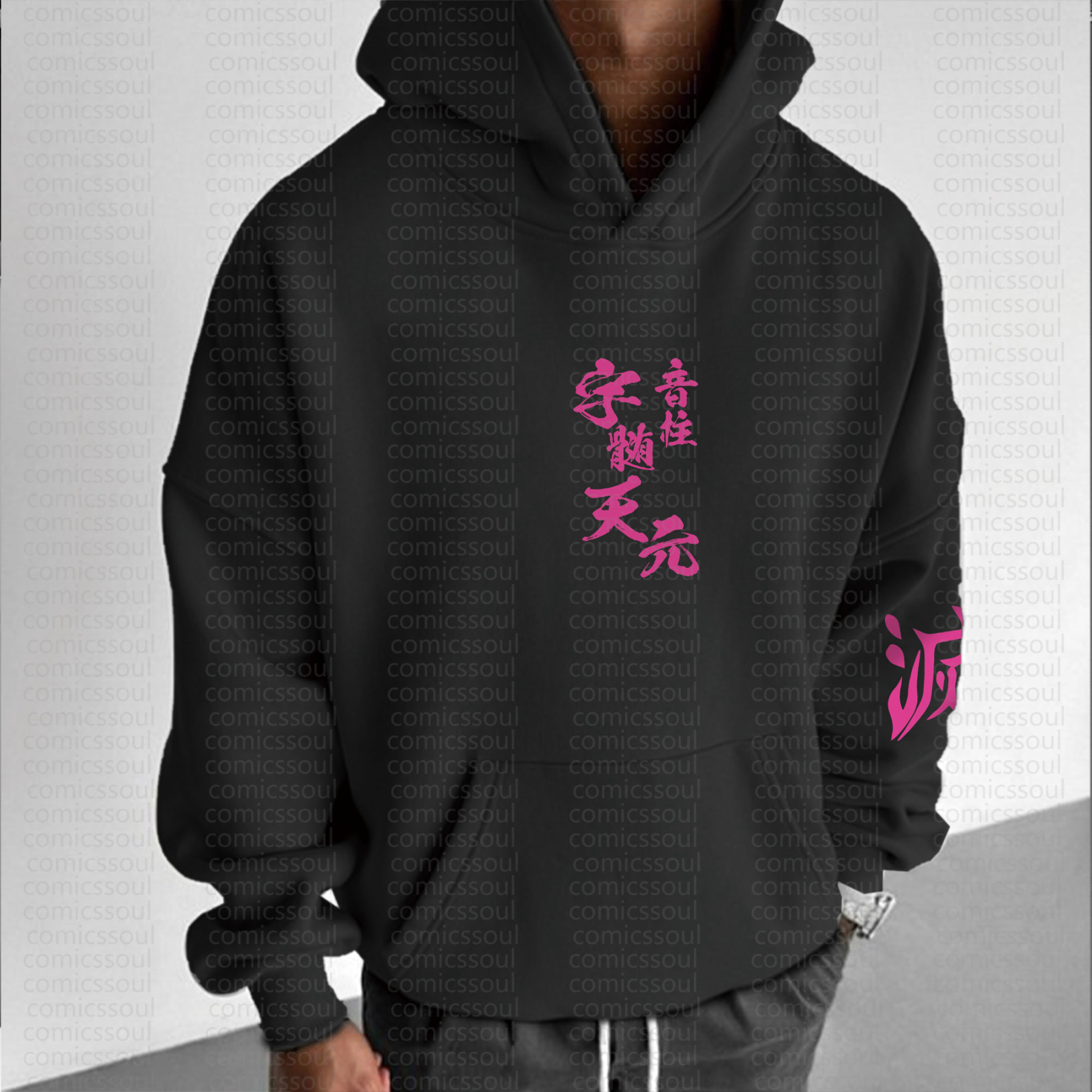 Unisex Anime Graphic Streetwear Vintage Hoodie丨Demon Slayer