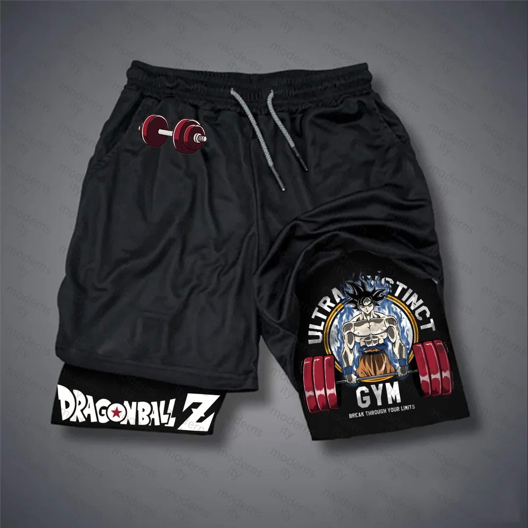 Unisex “Dragon Ball” Casual Anime Streetwear Shorts