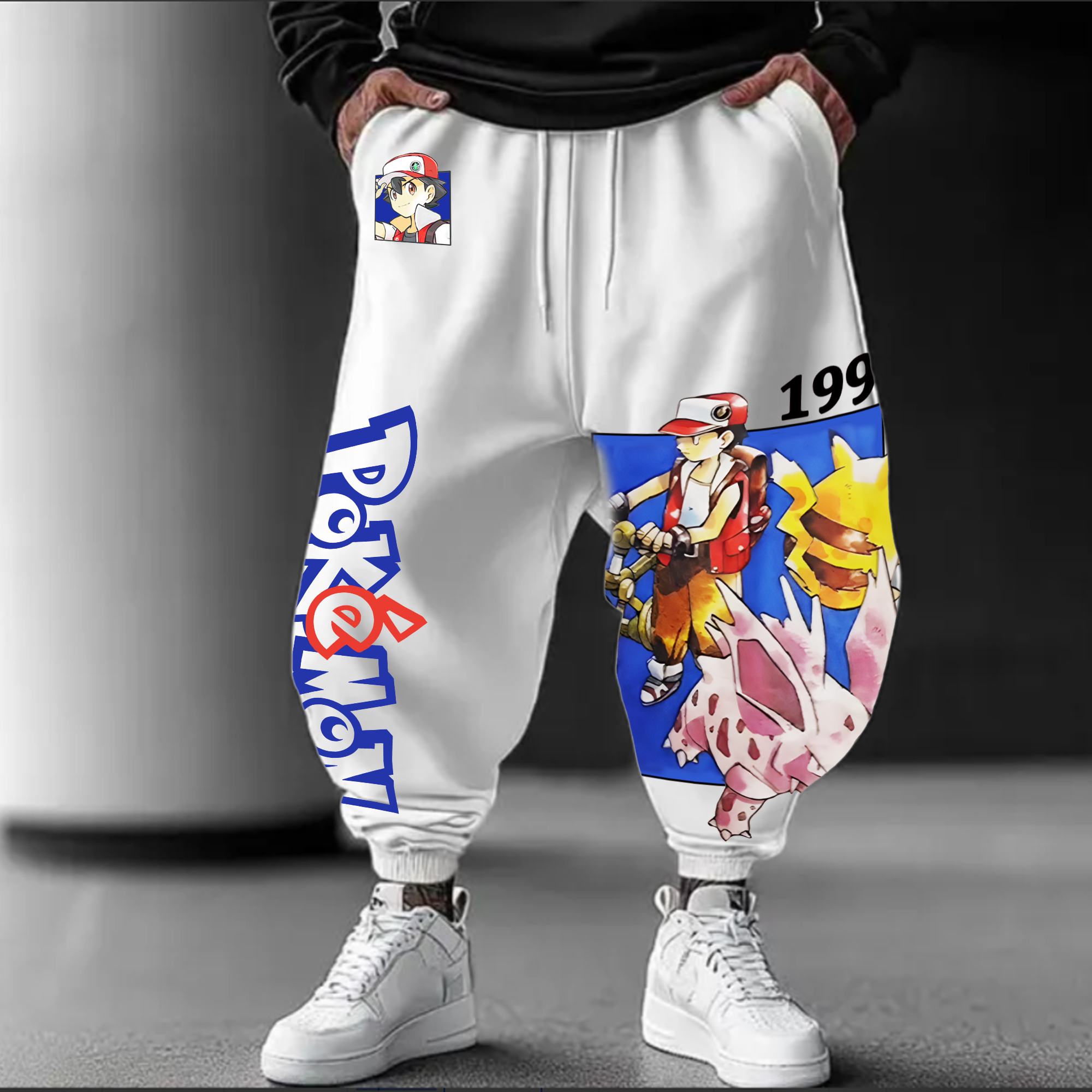 Unisex Casual Anime Streetwear Pants