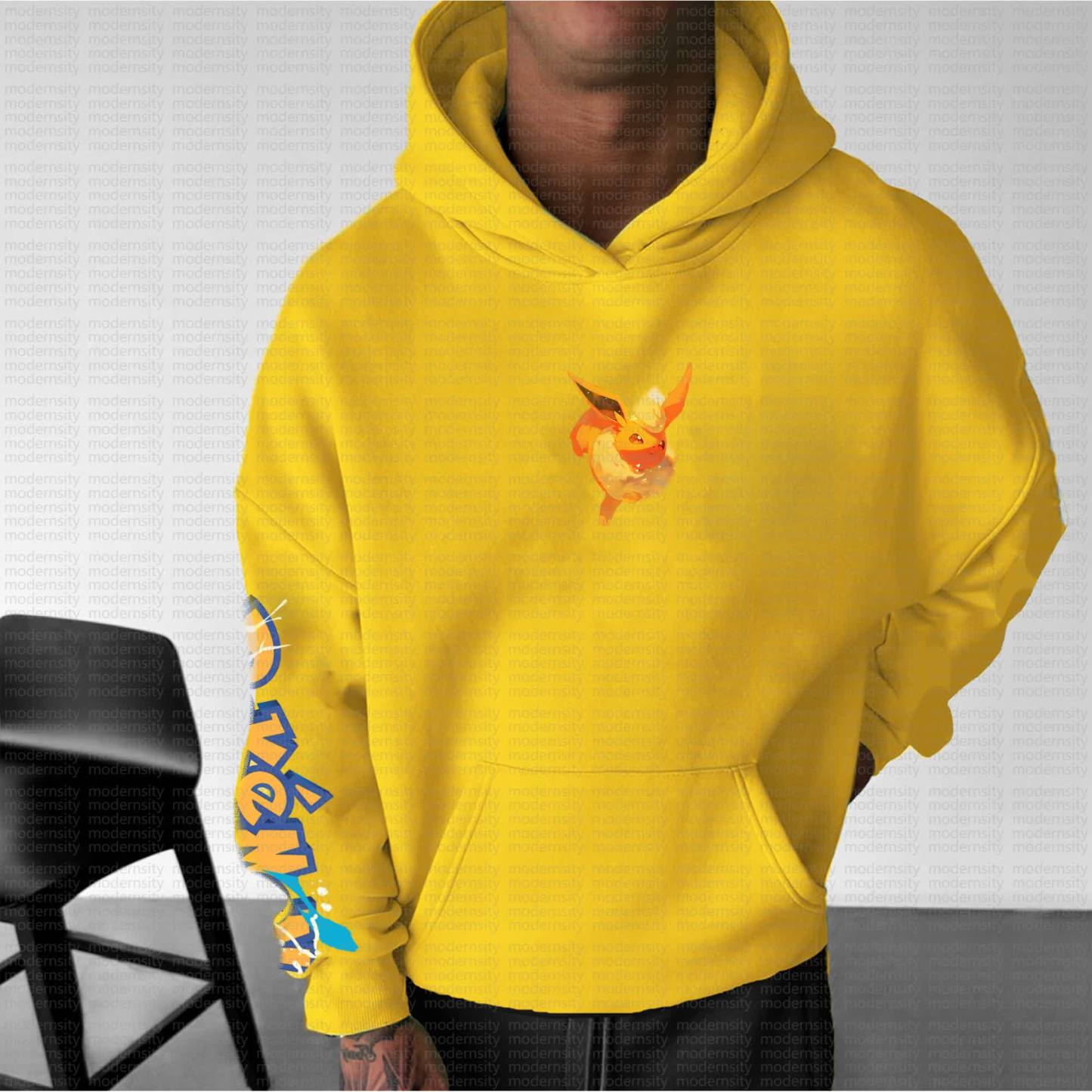 Unisex “Pokémon” Anime Graphic Streetwear Vintage Hoodie