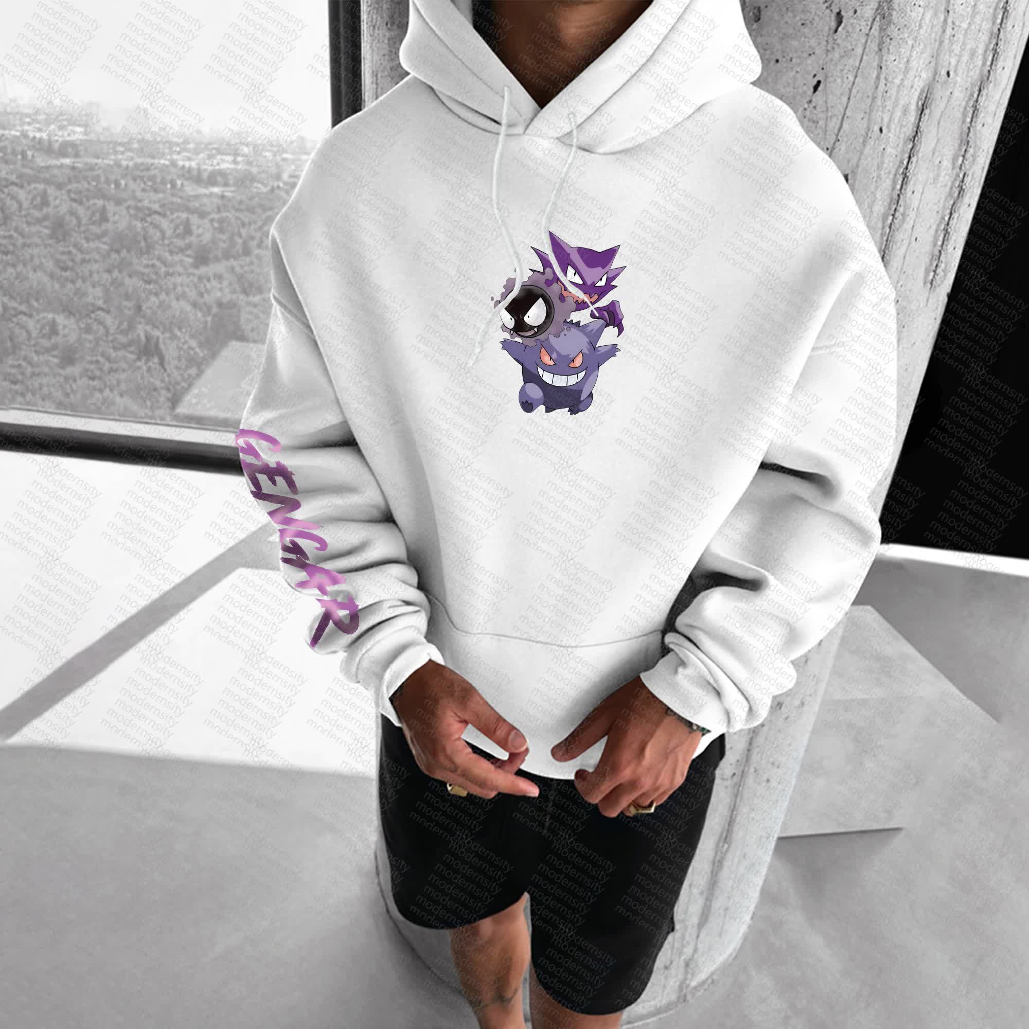 Unisex “Pokémon” Anime Graphic Streetwear Vintage Hoodie