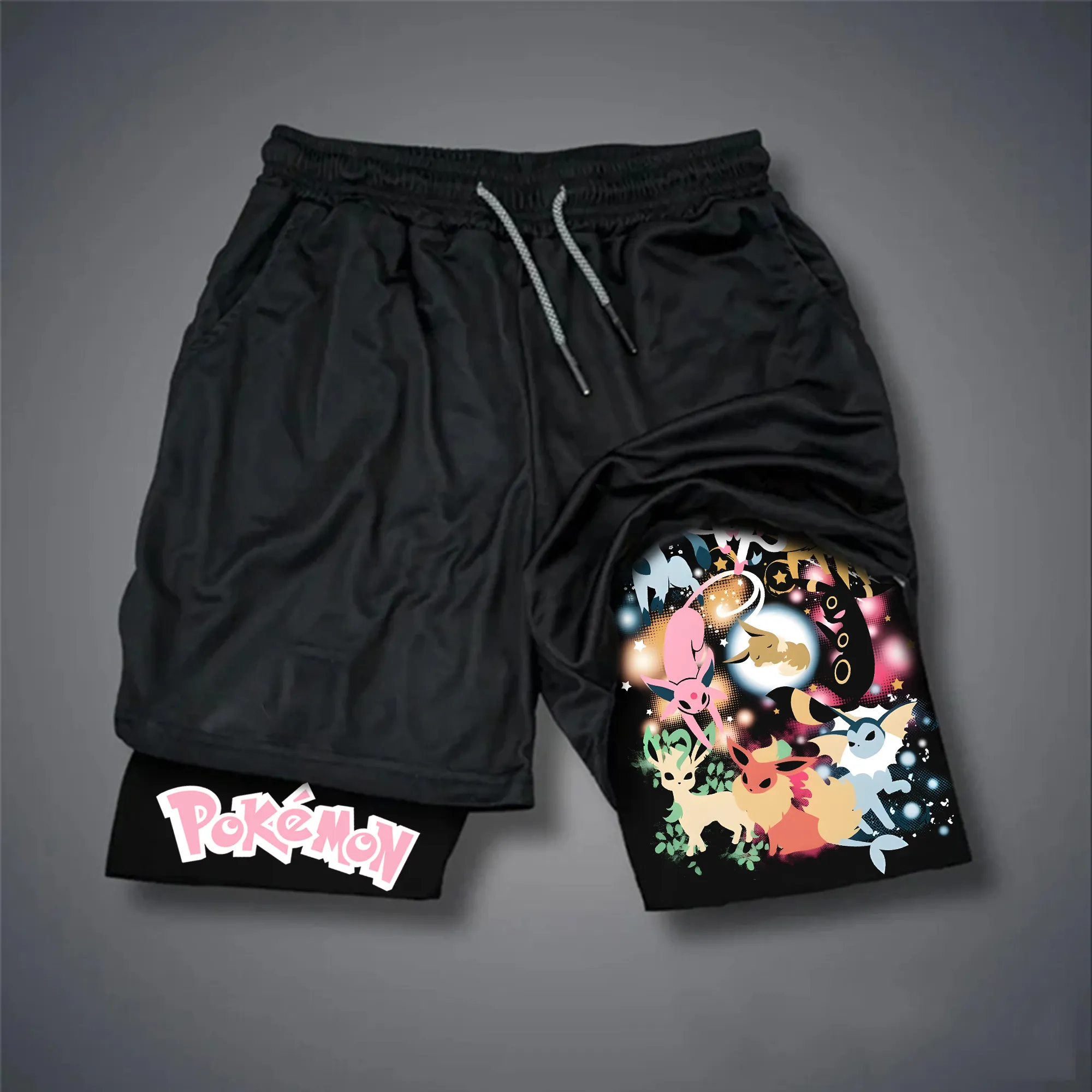 Unisex Casual Anime Streetwear Shorts
