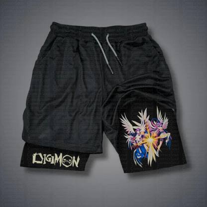 Unisex Casual Anime Streetwear Shorts 丨Digimon
