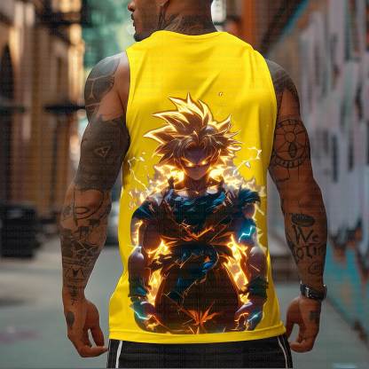 Unisex  “Dragon Ball” Casual Anime  Tank Top