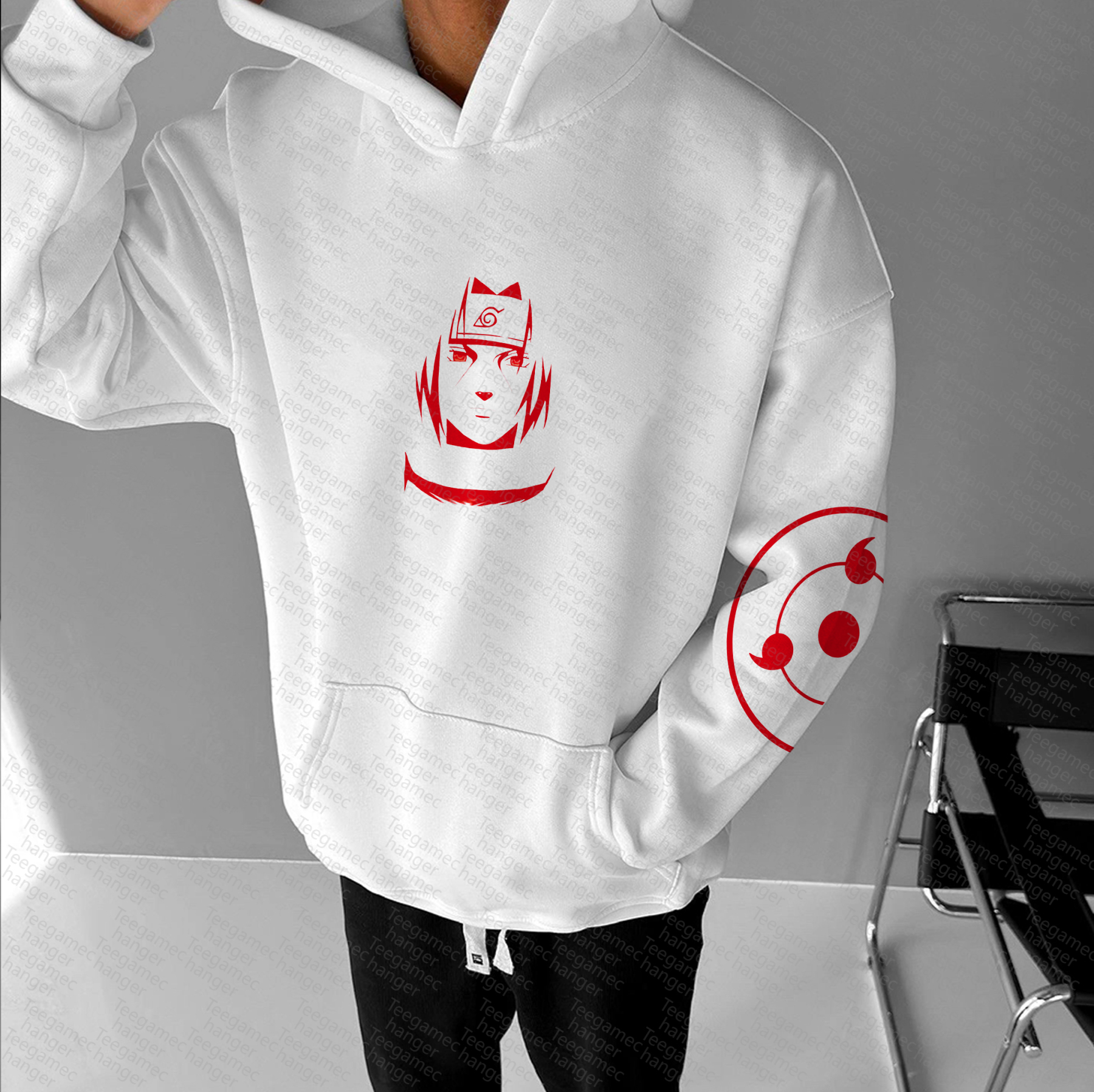 Unisex “NARUTO” Anime Graphic Streetwear Vintage Hoodie