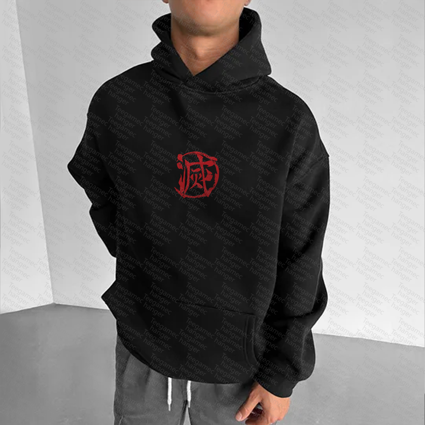 Unisex Anime Graphic Streetwear Vintage Hoodie