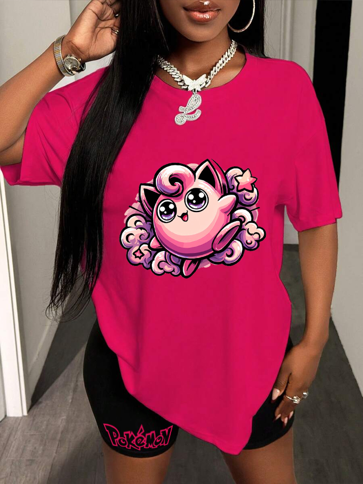 Unisex "Pokémon" Anime Inspired Vintage T-Shirt