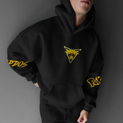 Unisex “Pokémon” Anime Graphic Streetwear Vintage Hoodie