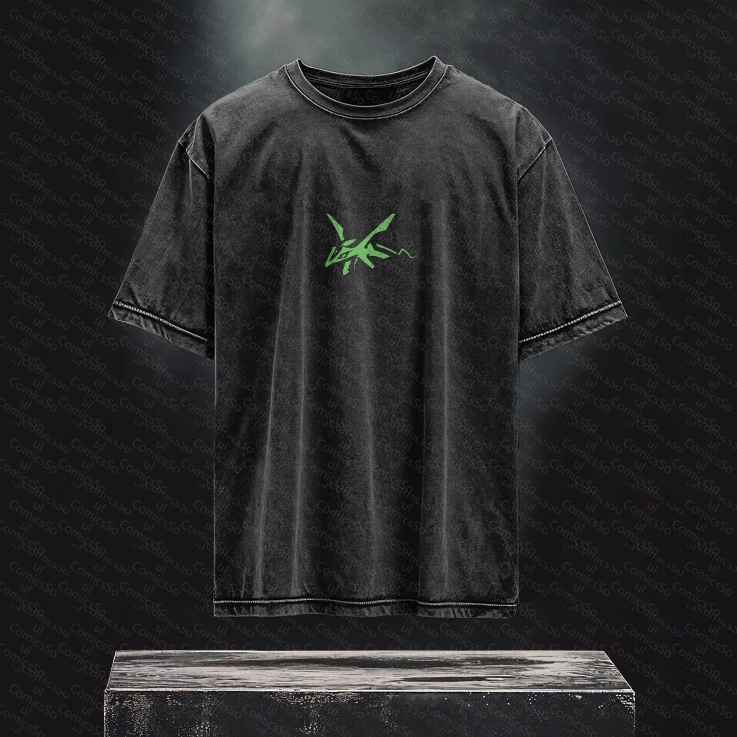 Unisex Anime Inspired Vintage Washed T-Shirt丨 Pokémon