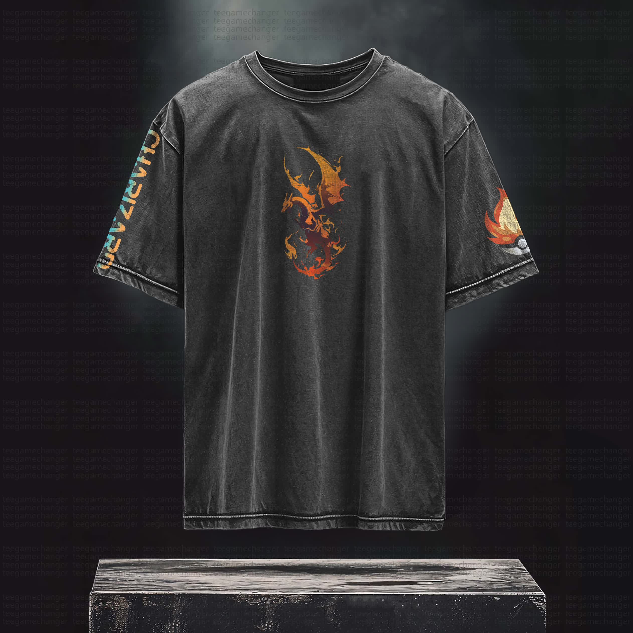 Unisex Anime Inspired Vintage T-Shirt丨Pokémon