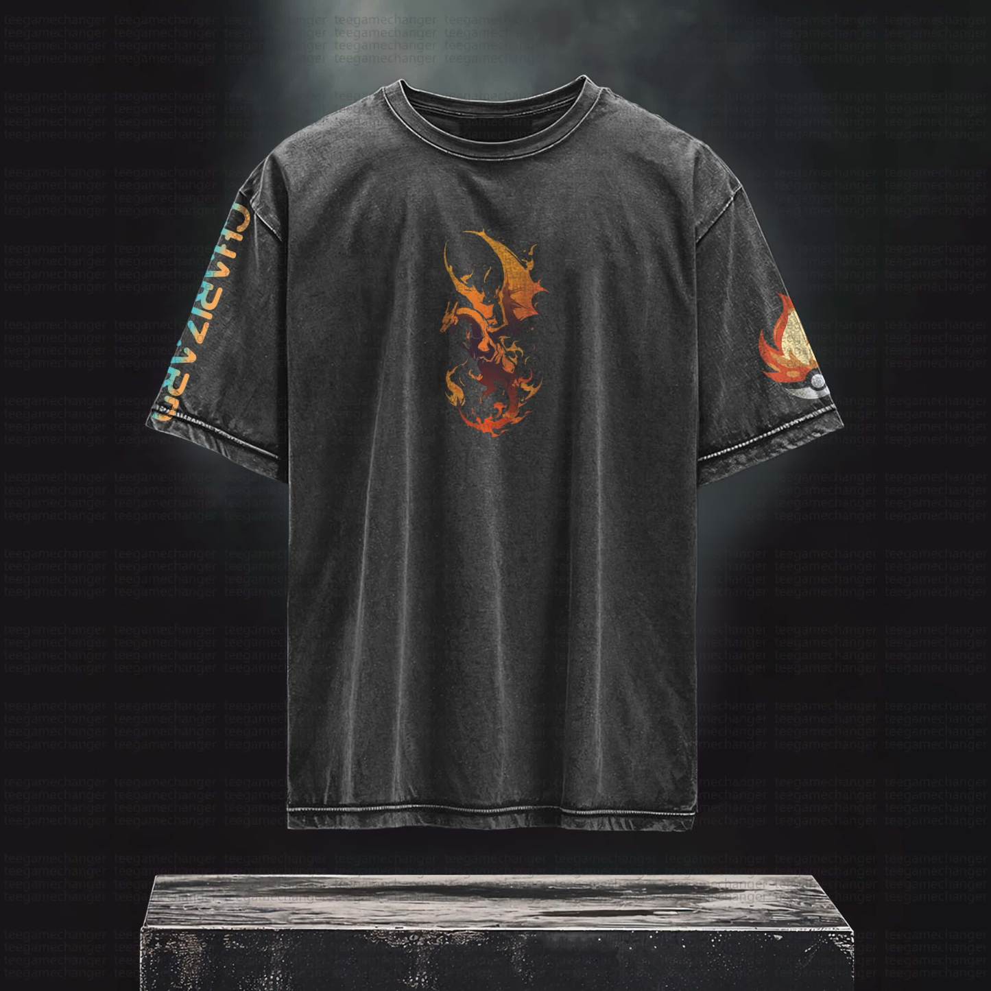 Unisex Anime Inspired Vintage T-Shirt丨Pokémon