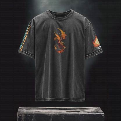 Unisex Anime Inspired Vintage T-Shirt丨Pokémon