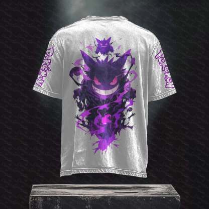 Unisex Anime Inspired Vintage T-Shirt丨 Pokémon