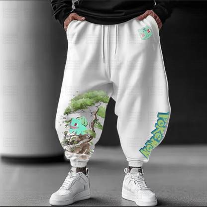 Unisex Anime Inspired Vintage Pants丨Pokémon