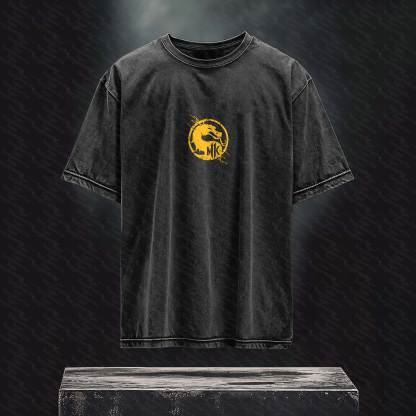 Unisex Anime Inspired Vintage Washed T-Shirt丨 Mortal Kombat