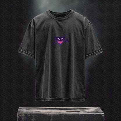 Unisex Anime Inspired Vintage Washed T-Shirt丨 Pokémon