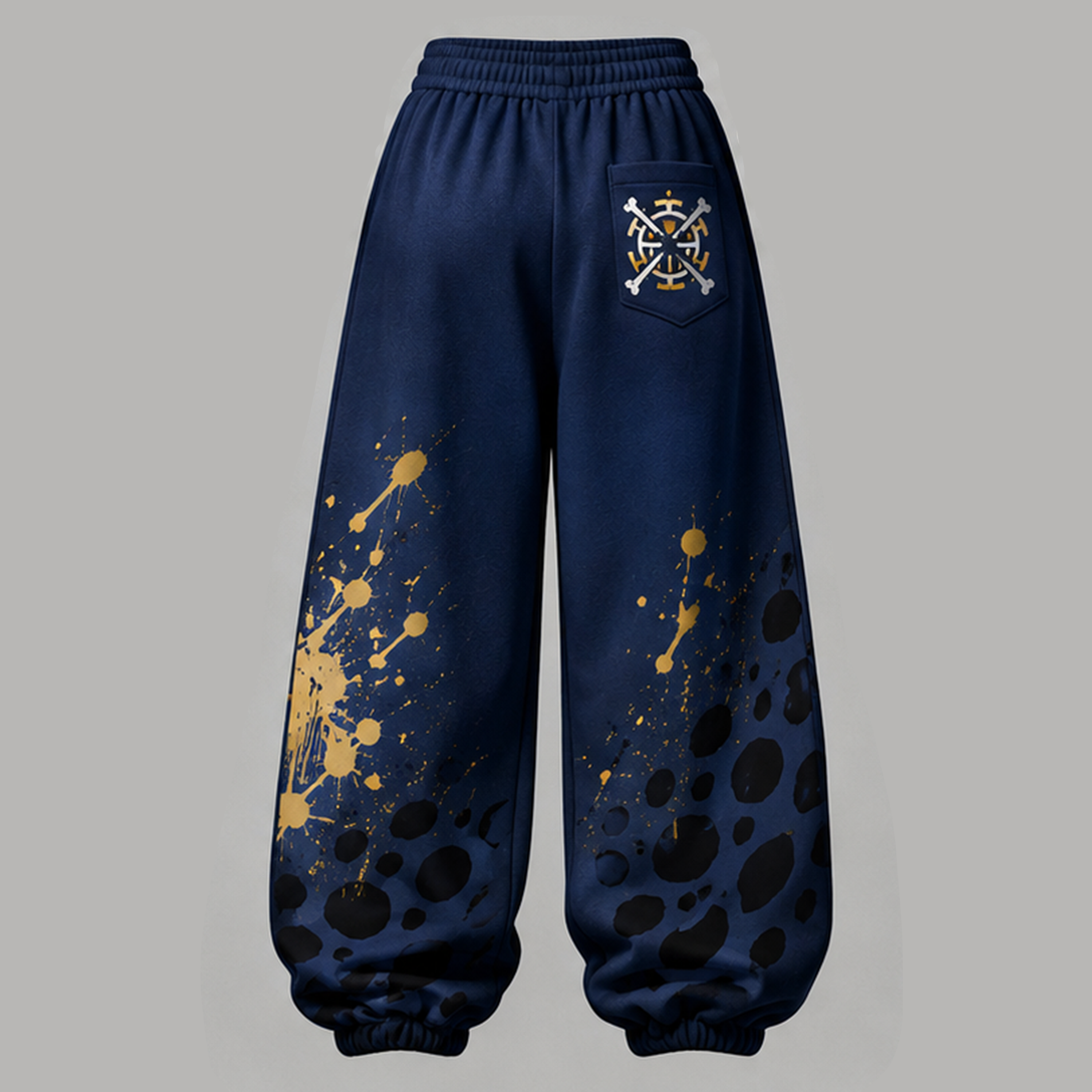 One Piece Cropped Long Sleeve Hoodie & High Waist Jogger Pants Two Piece