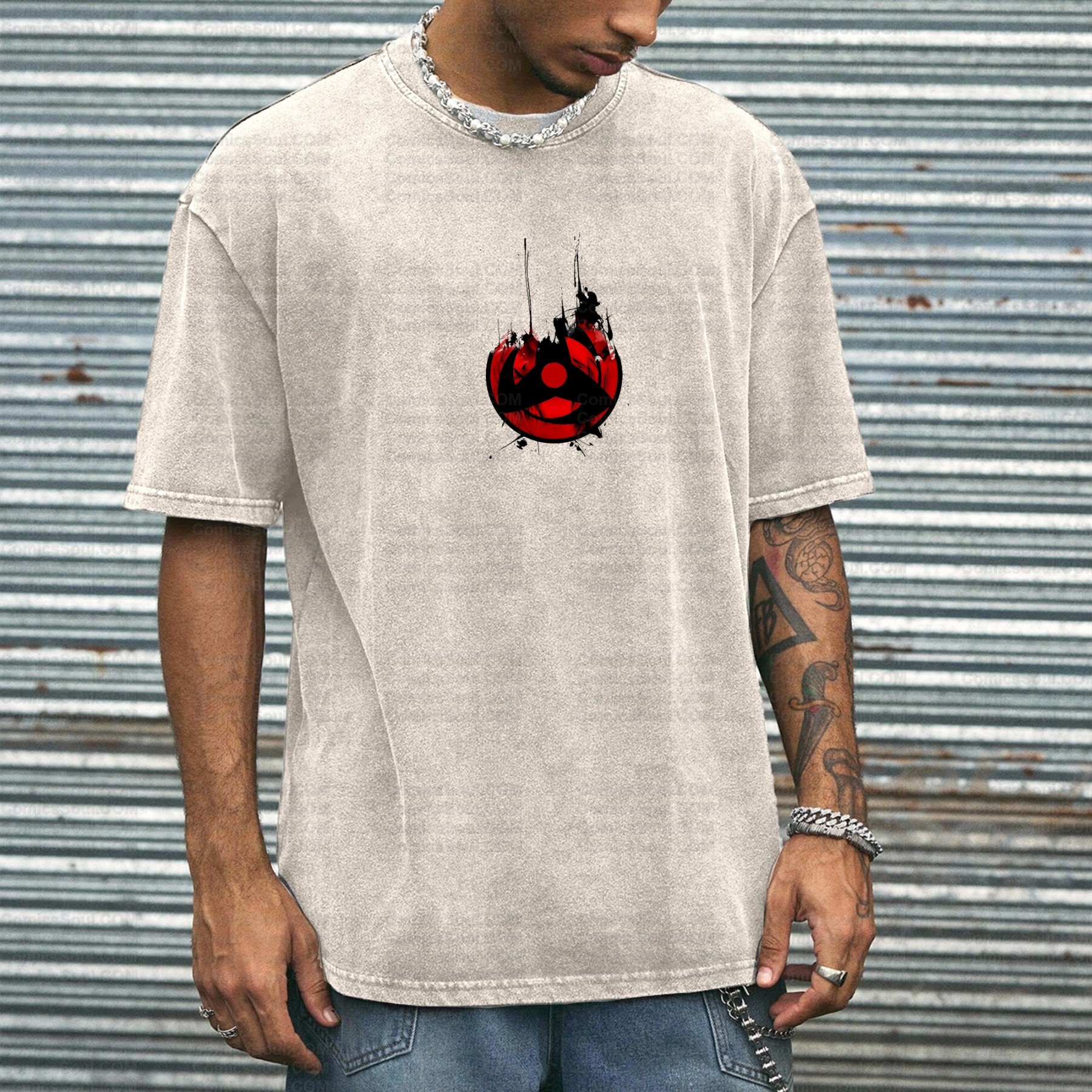 Unisex  Inspired Vintage Washed T-Shirt