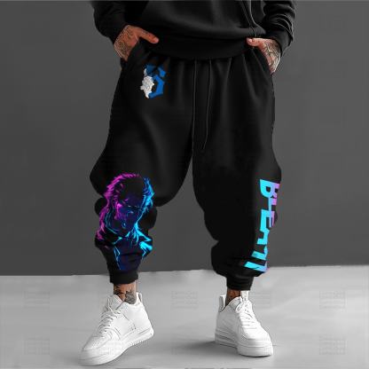 Unisex Anime Inspired Vintage Pants丨Bleach