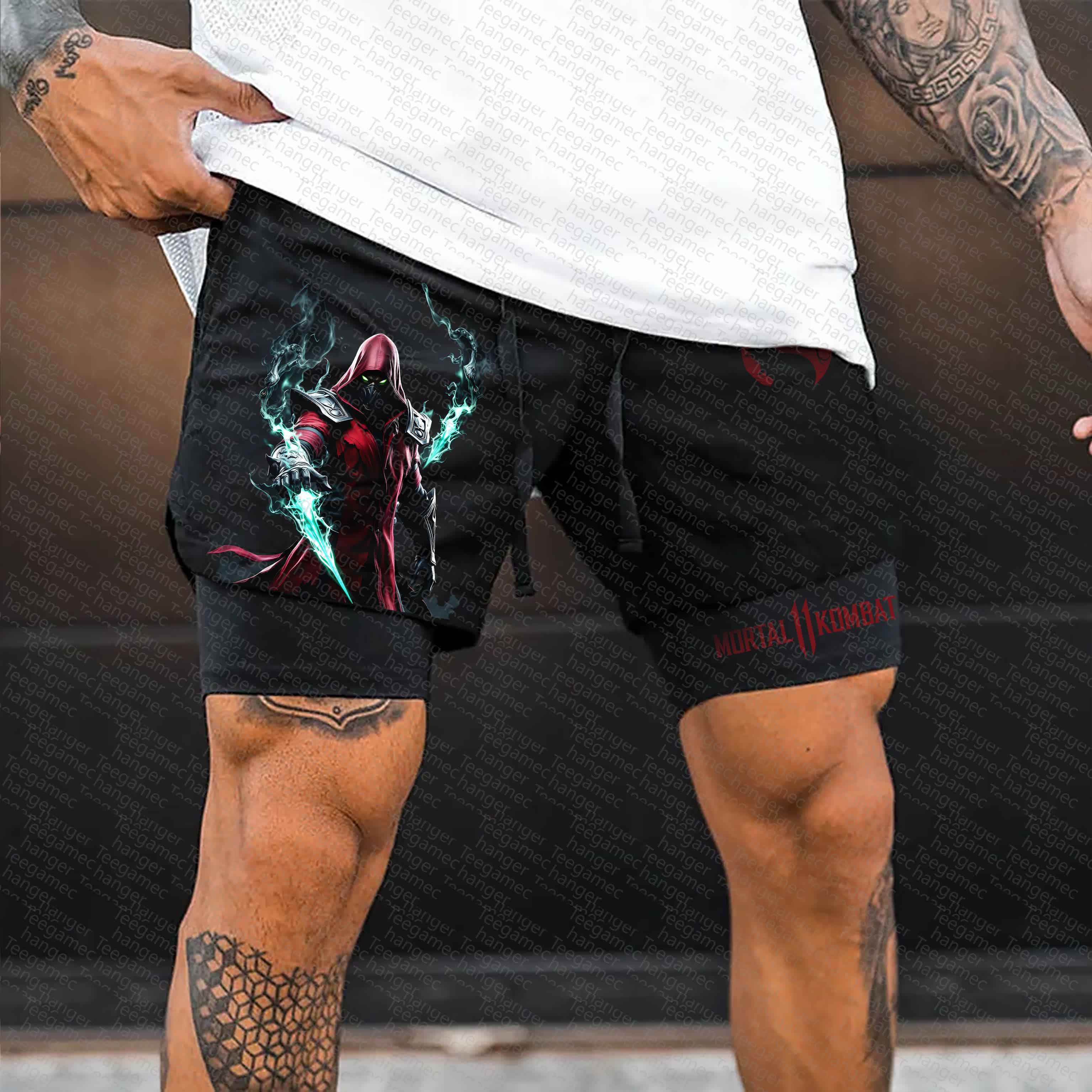 Unisex  “Mortal Kombat” Casual  Streetwear Shorts
