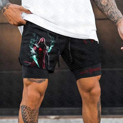 Unisex  “Mortal Kombat” Casual  Streetwear Shorts