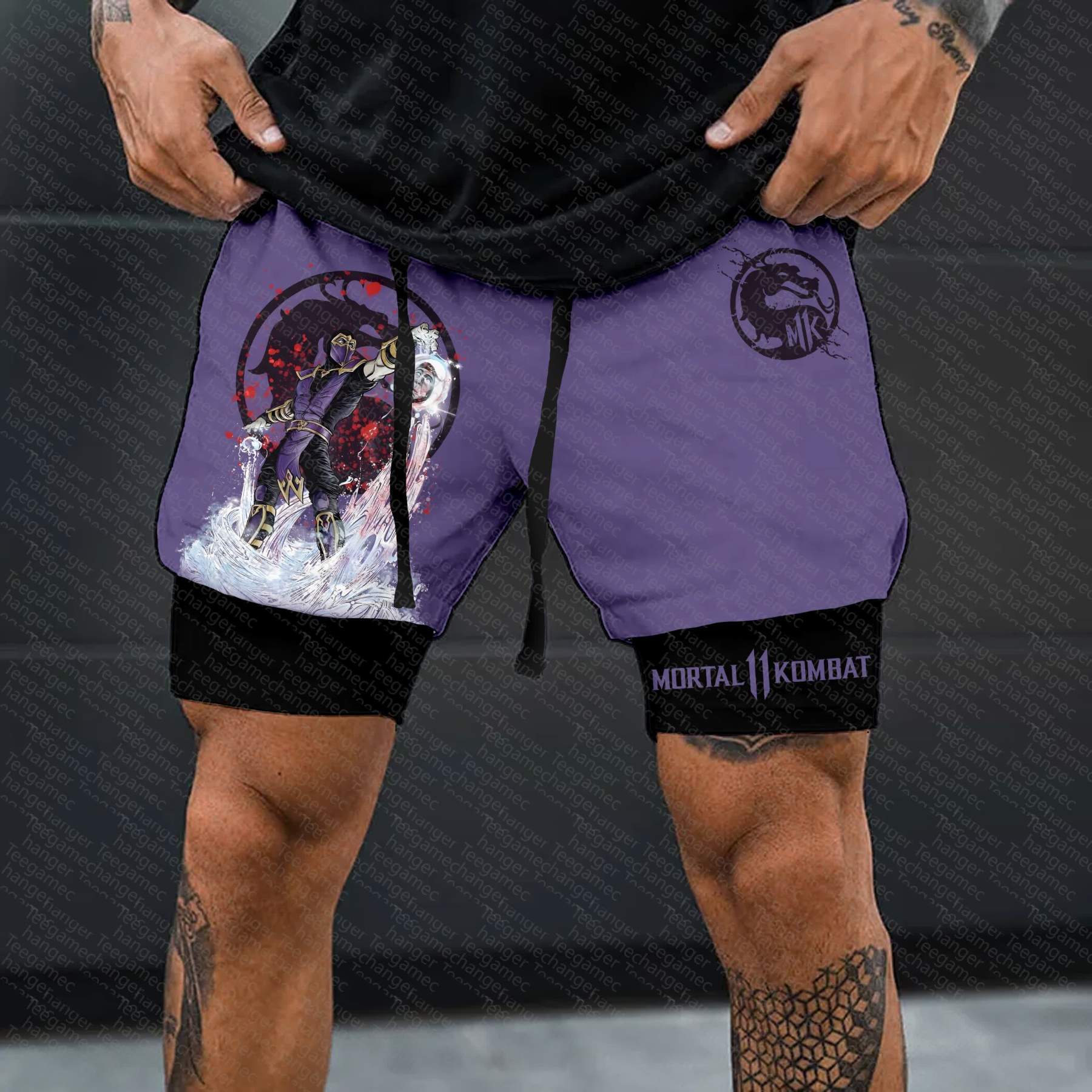 Unisex  “Mortal Kombat” Casual  Streetwear Shorts