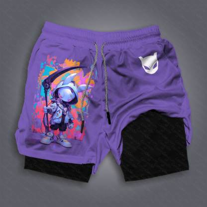 Unisex  “Pokémon” Casual Anime Streetwear Gym Shorts