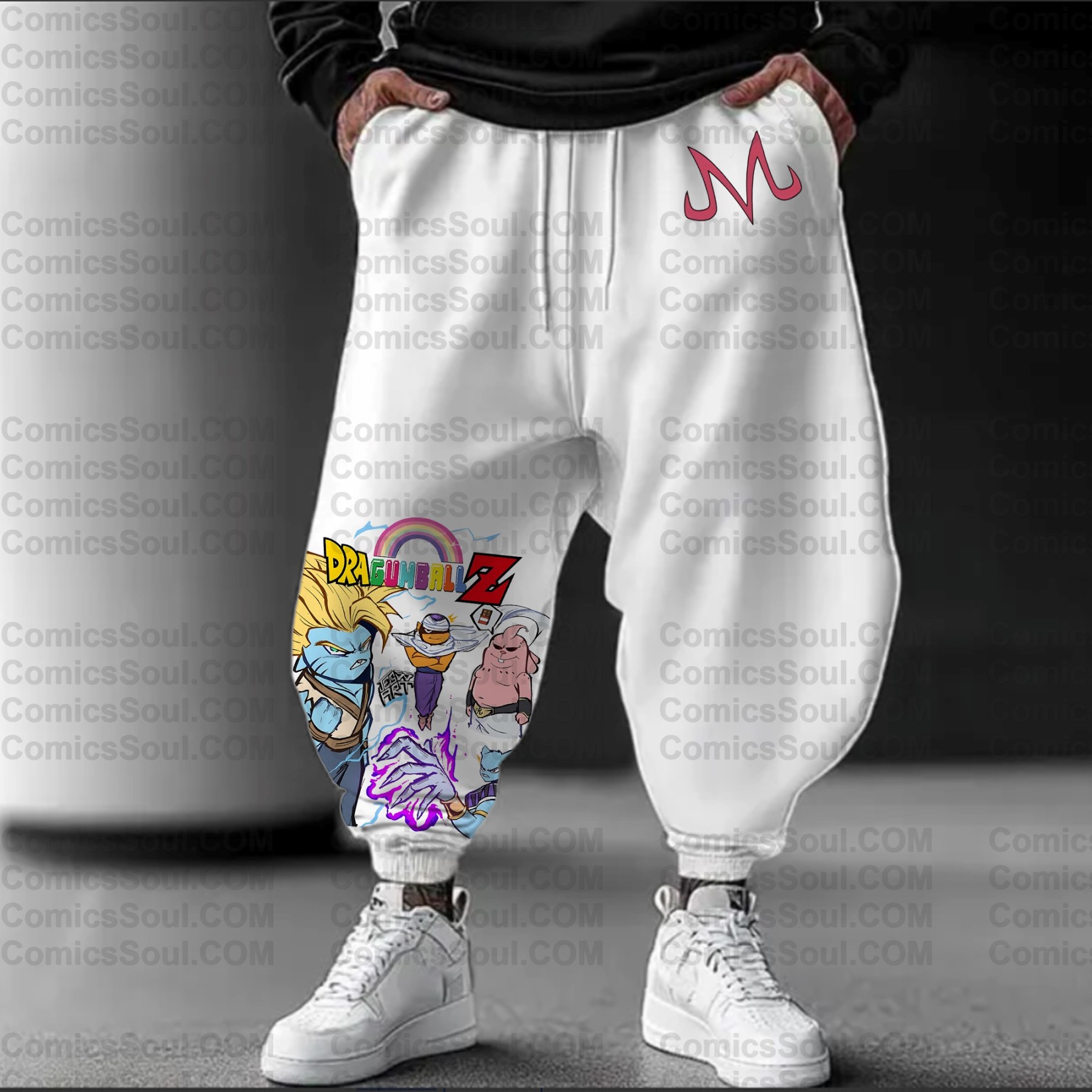 Unisex Anime Inspired Vintage Plush Pants