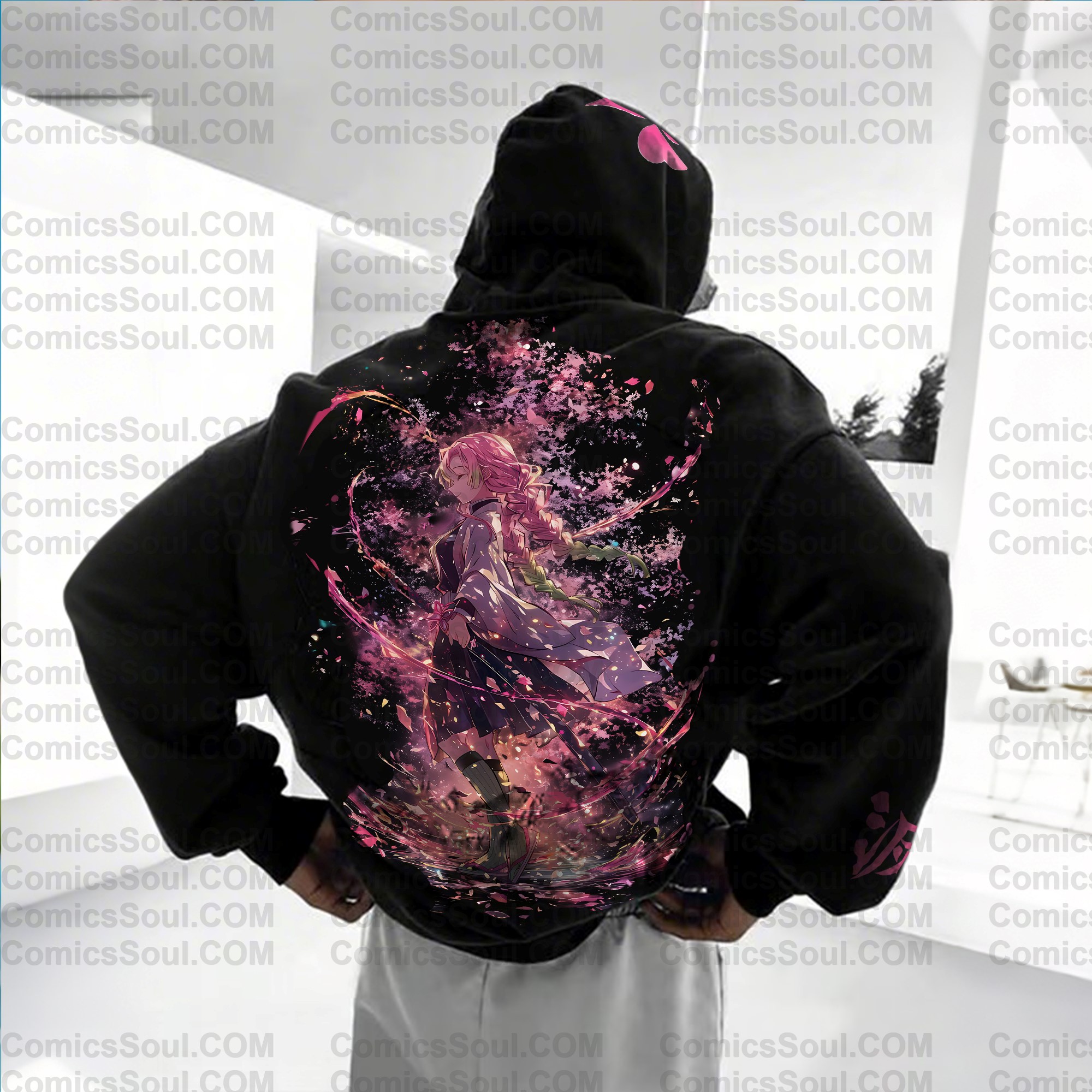 Unisex “ Demon slayer   ” Graphic Streetwear Vintage Hoodie