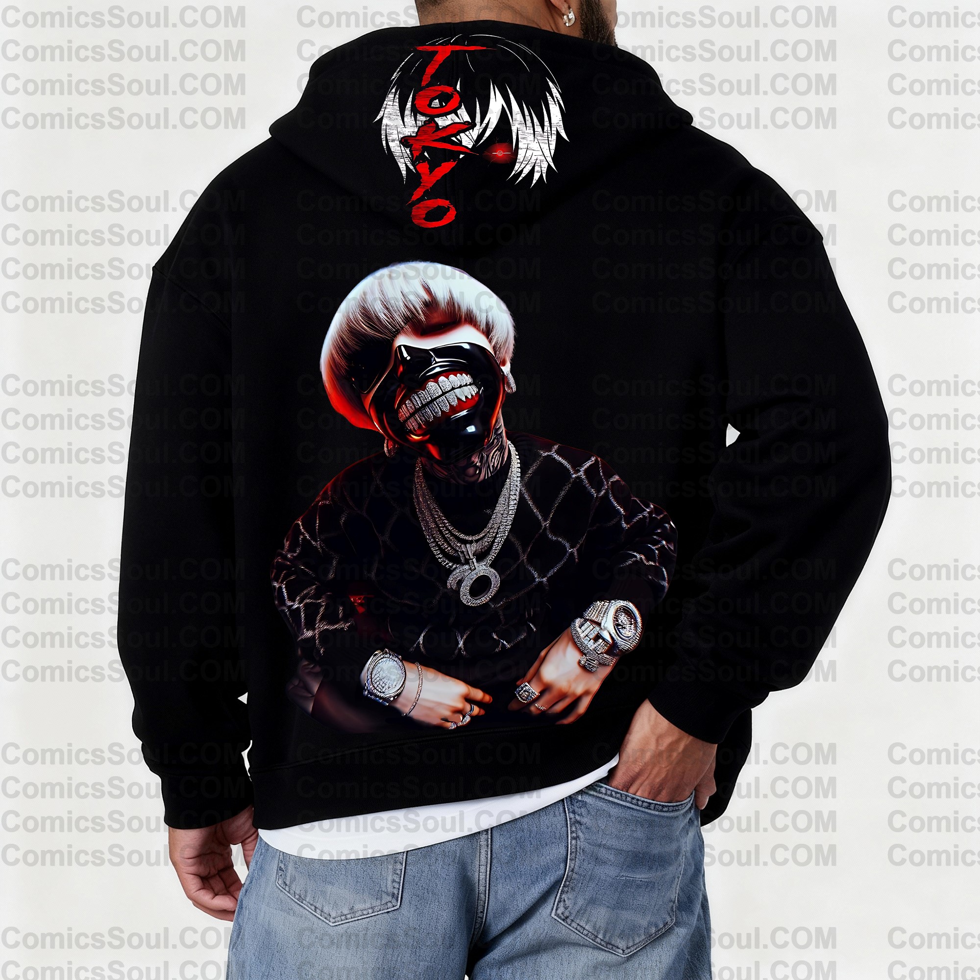 Unisex Graphic Streetwear Vintage Zipper Cardigan Plush Hoodie