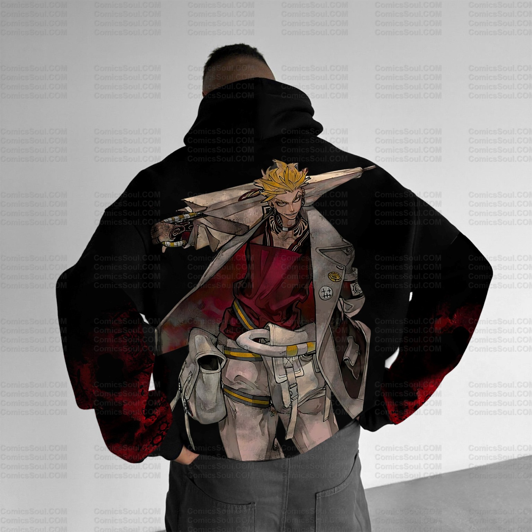 Unisex Graphic Streetwear Vintage Plush Hoodie