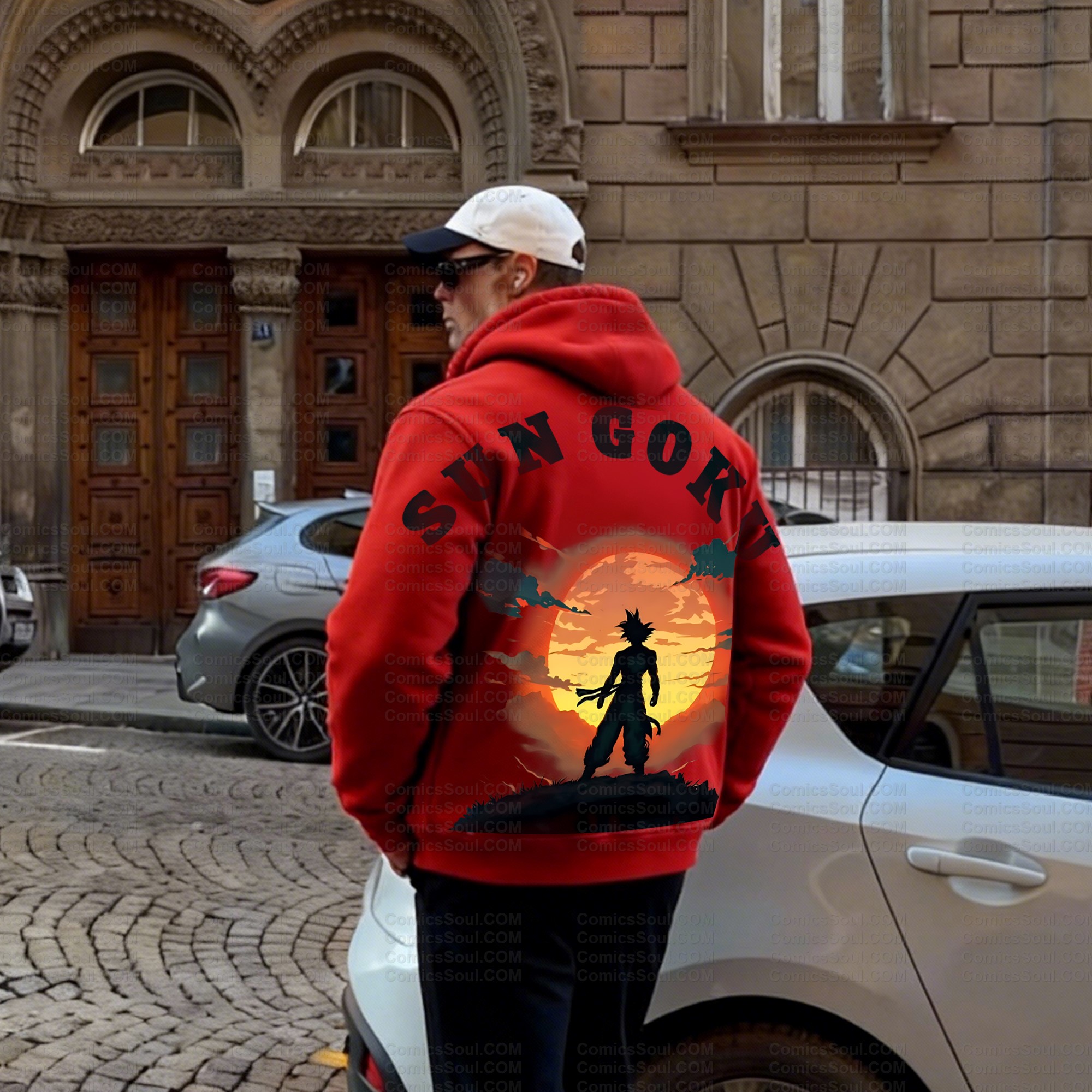 Unisex Graphic Streetwear Vintage Zipper Cardigan Plush Hoodid