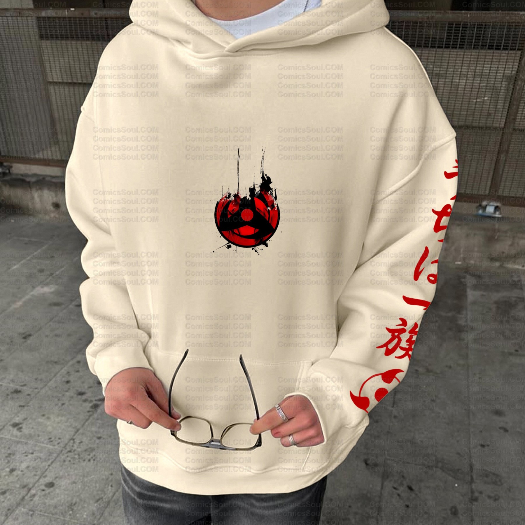 Unisex Graphic Streetwear Vintage Plush Hoodie